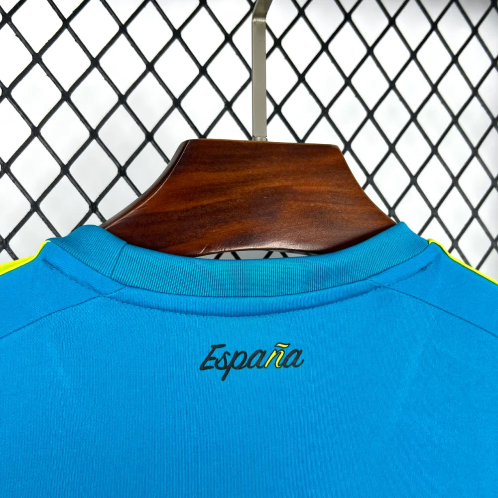 Camiseta España 25-26 Portero Azul FIFA 2026 Camiseta Fan