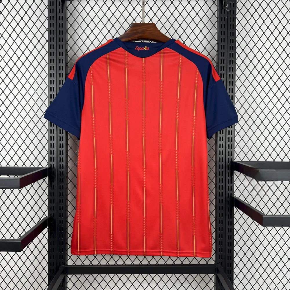 Vista trasera de la camiseta España 26-27 local Mundial 2026