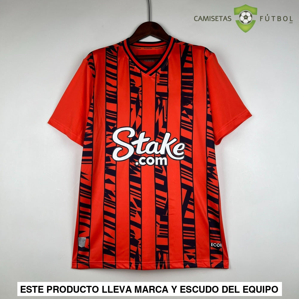 Camiseta Everton 23-24 Visitante Personalizado