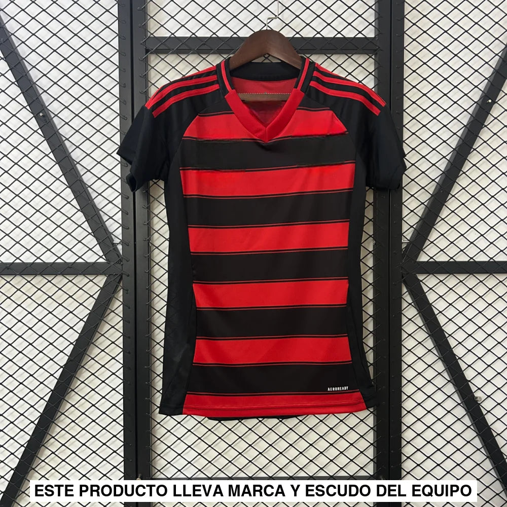 Camiseta Flamengo 24-25 Local Femenina Camiseta Fan