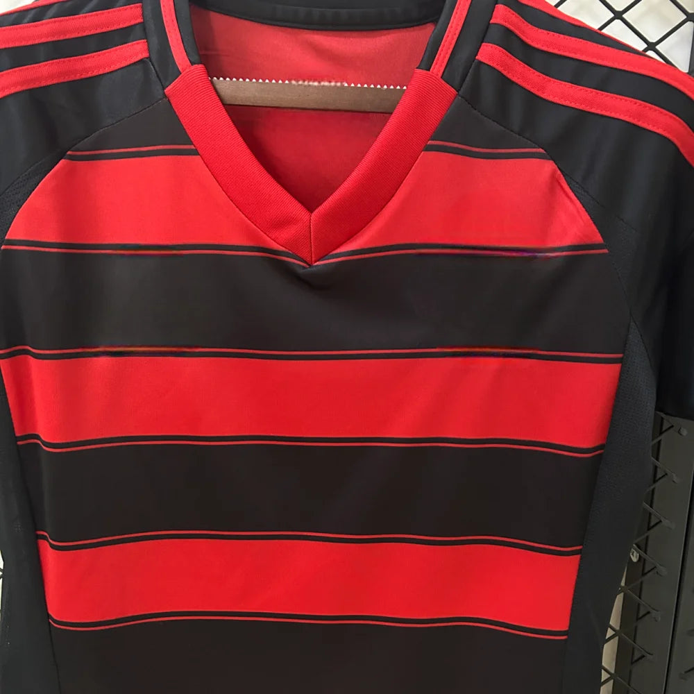 Camiseta Flamengo 24-25 Local Femenina Camiseta Fan