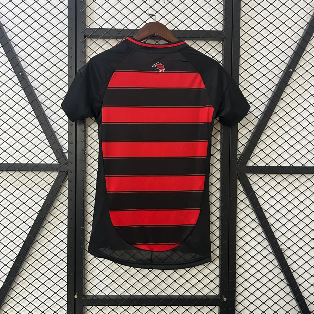 Camiseta Flamengo 24-25 Local Femenina Camiseta Fan