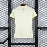 Camiseta Flamengo 25-26 tercera equipación mujer vista trasera con patrón tonal y detalle en la nuca
