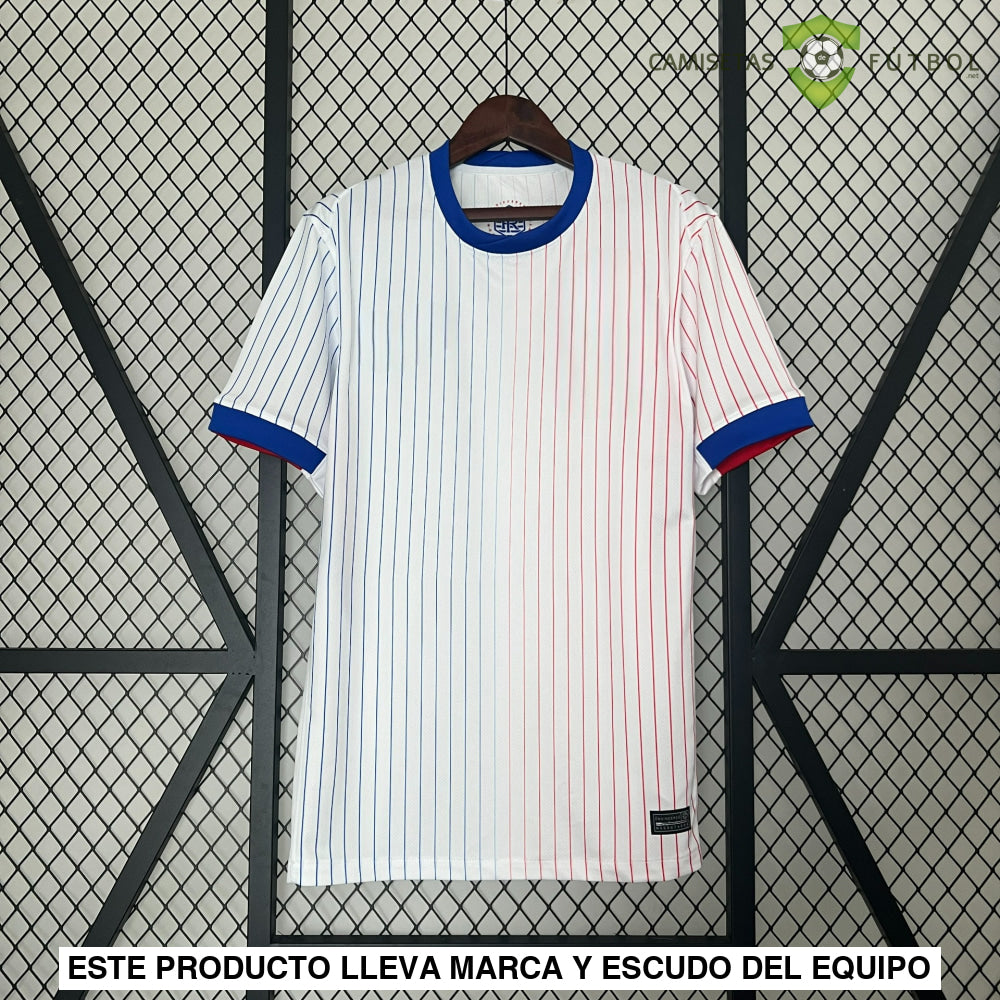 Camiseta Francia 24 - 25 Visitante Uefa Euro 2024 De Futbol