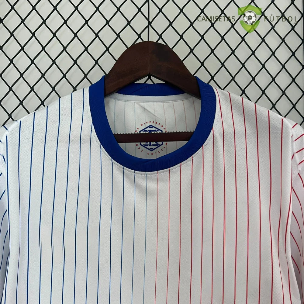 Camiseta Francia 24 - 25 Visitante Uefa Euro 2024 De Futbol