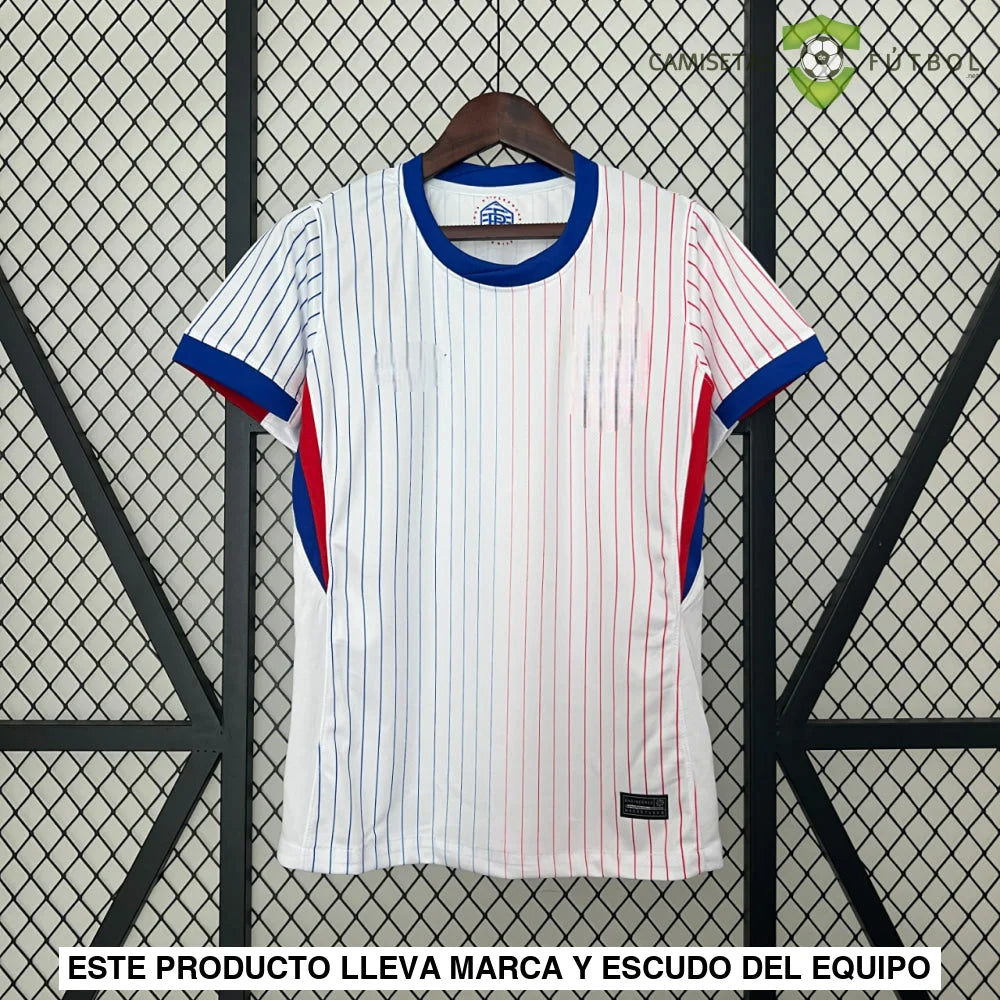 Maglia Francia 24-25 Away UEFA Euro 2024 Donna da calcio