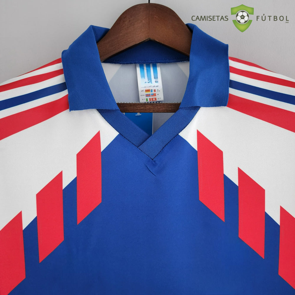 Camiseta Francia 88-90 Local (Versión Retro) De Futbol