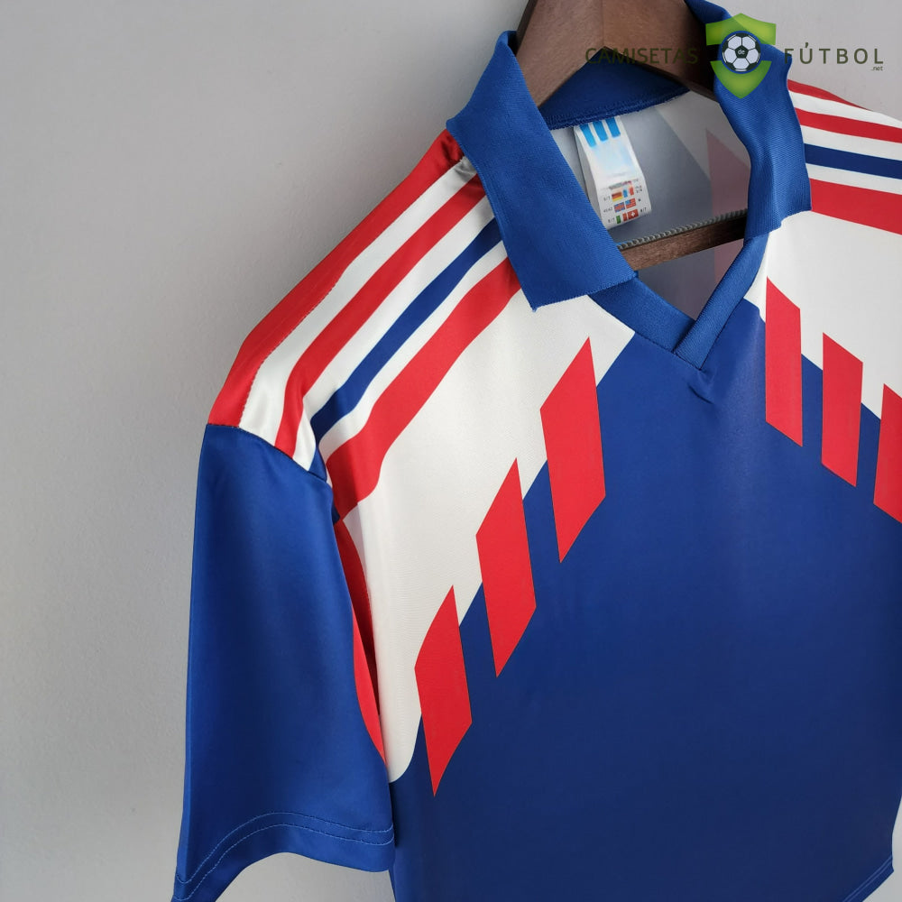 Camiseta Francia 88-90 Local (Versión Retro) De Futbol