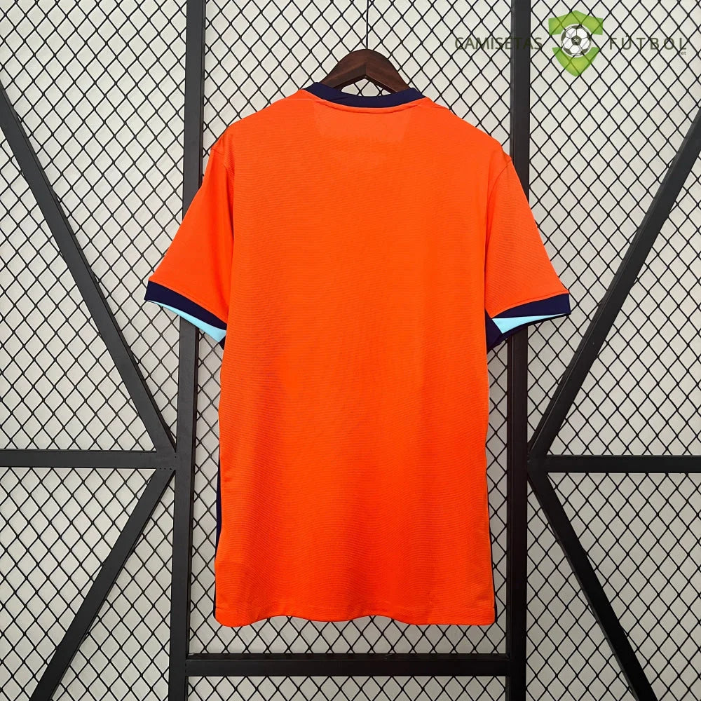 Camiseta Holanda 24-25 Local Uefa Euro 2024 De Futbol
