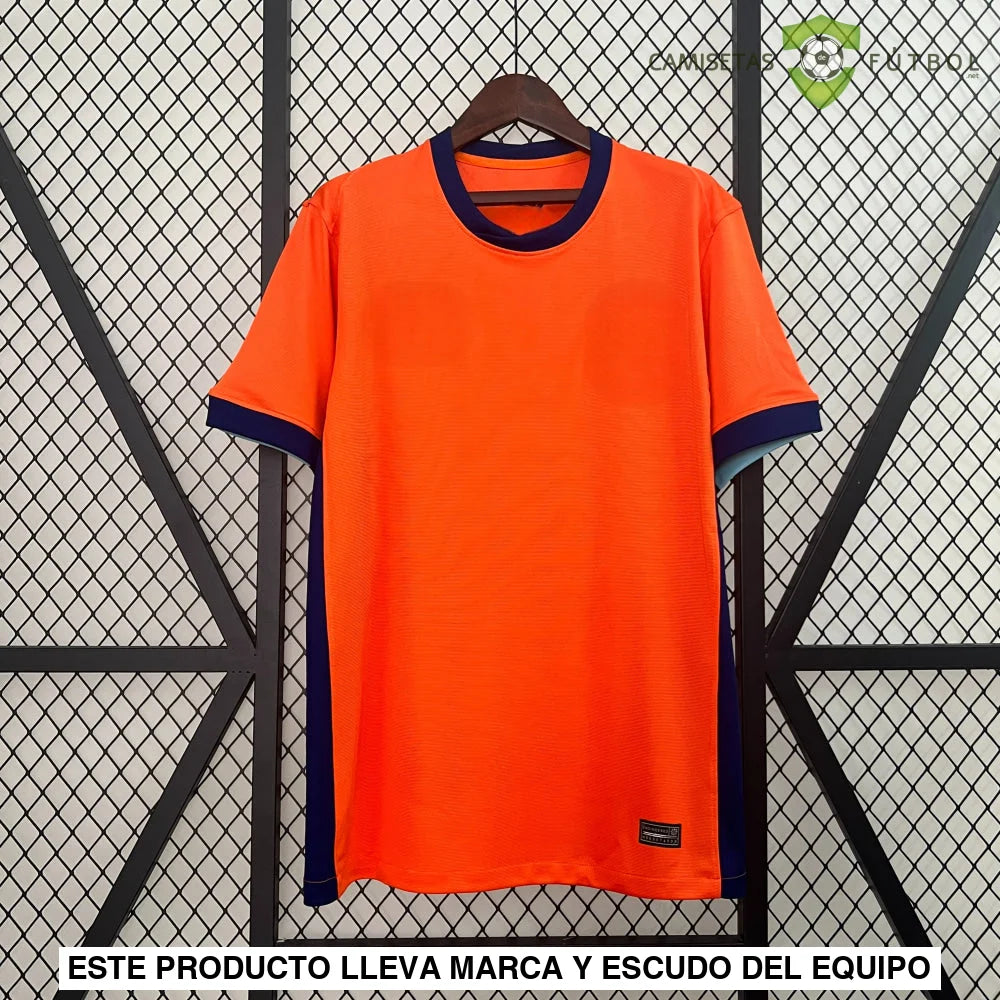 Camiseta Holanda 24-25 Local Uefa Euro 2024 De Futbol