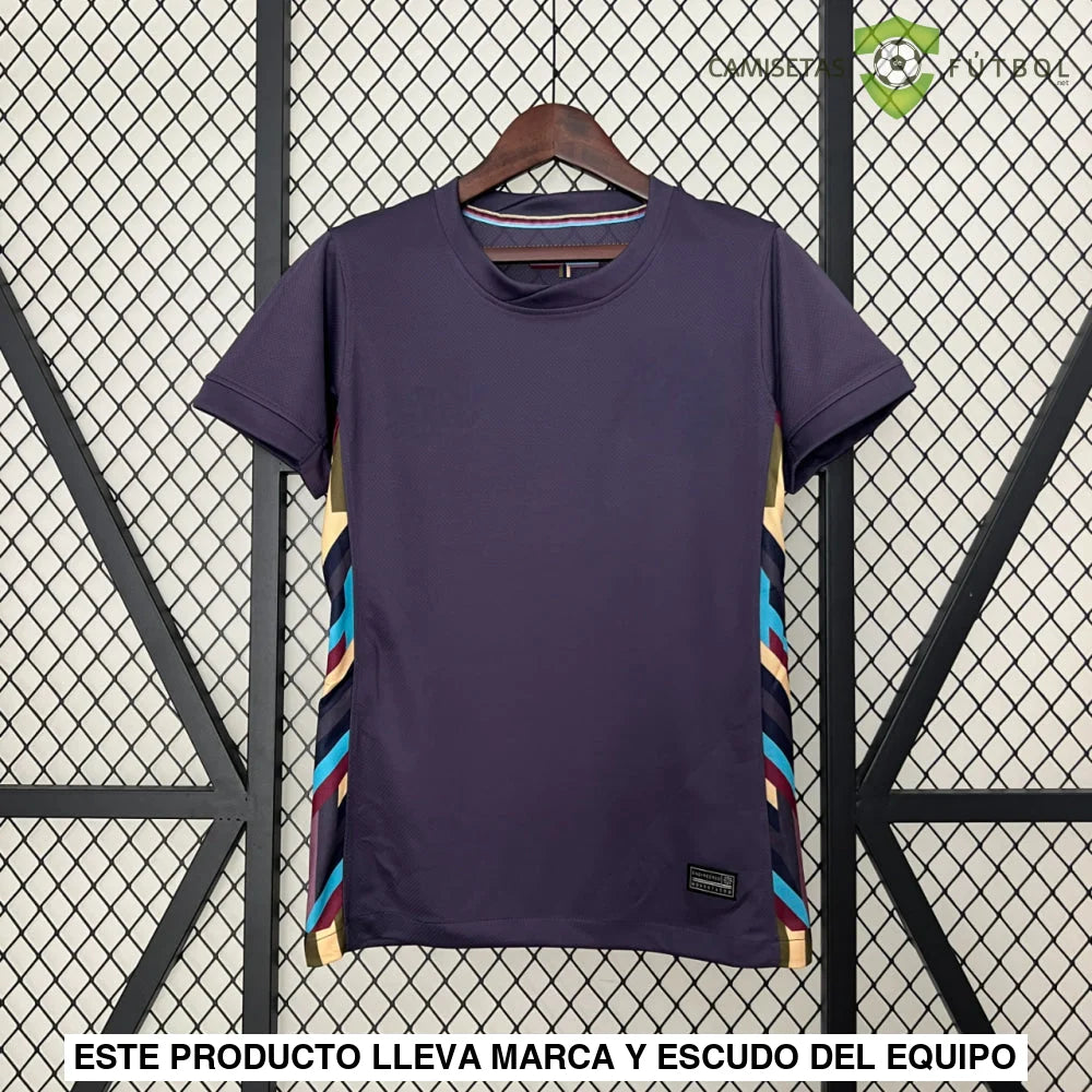 Camiseta Inglaterra 24-25 Local Uefa Euro 2024 Femenina De Futbol