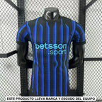 Camiseta Inter de Milan 25-26 Local (Player Version) Camiseta Player
