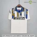 Camiseta Inter De Milan 95 - 96 Visitante (Versión Retro) Futbol