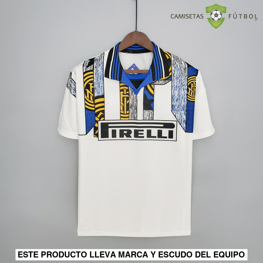 Camiseta Inter De Milan 95 - 96 Visitante (Versión Retro) Futbol