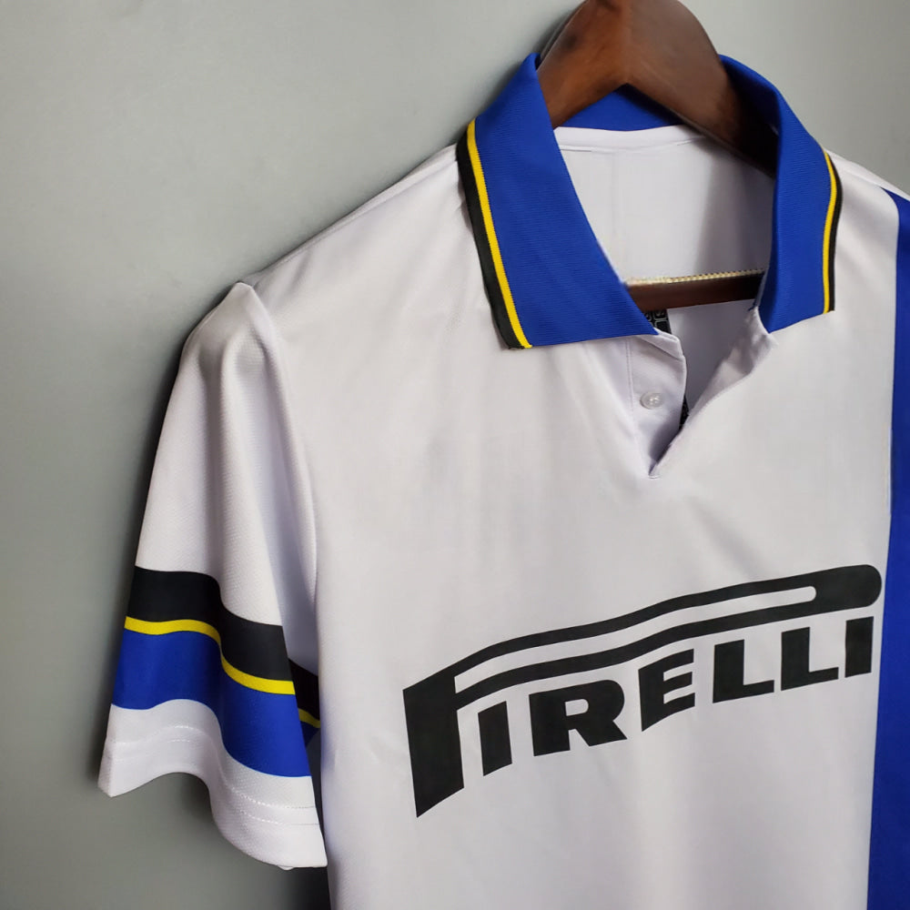 Camiseta Inter de Milan 97-98 Visitante (Versión Retro) Camiseta Fan