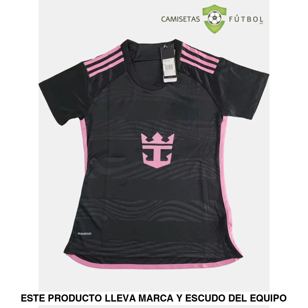 Camiseta Inter Miami 24-25 Visitante Femenina De Futbol