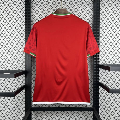 Vista posteriore della maglia Iran 26-27 Away in colore rosso
