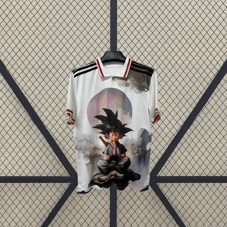 Camiseta Japón 26-27 Edición Especial Goku con gráfico frontal de anime