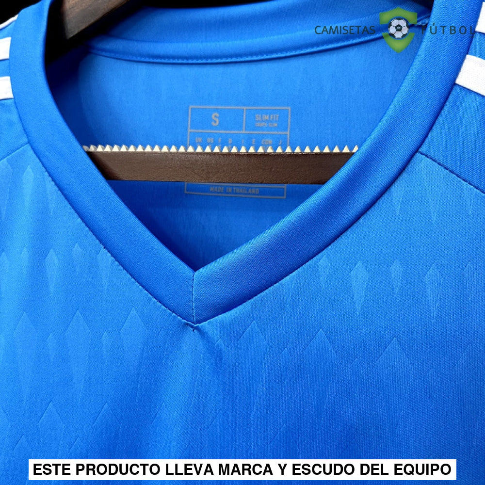 Camiseta Juventus 23-24 Portero Azul Personalizado