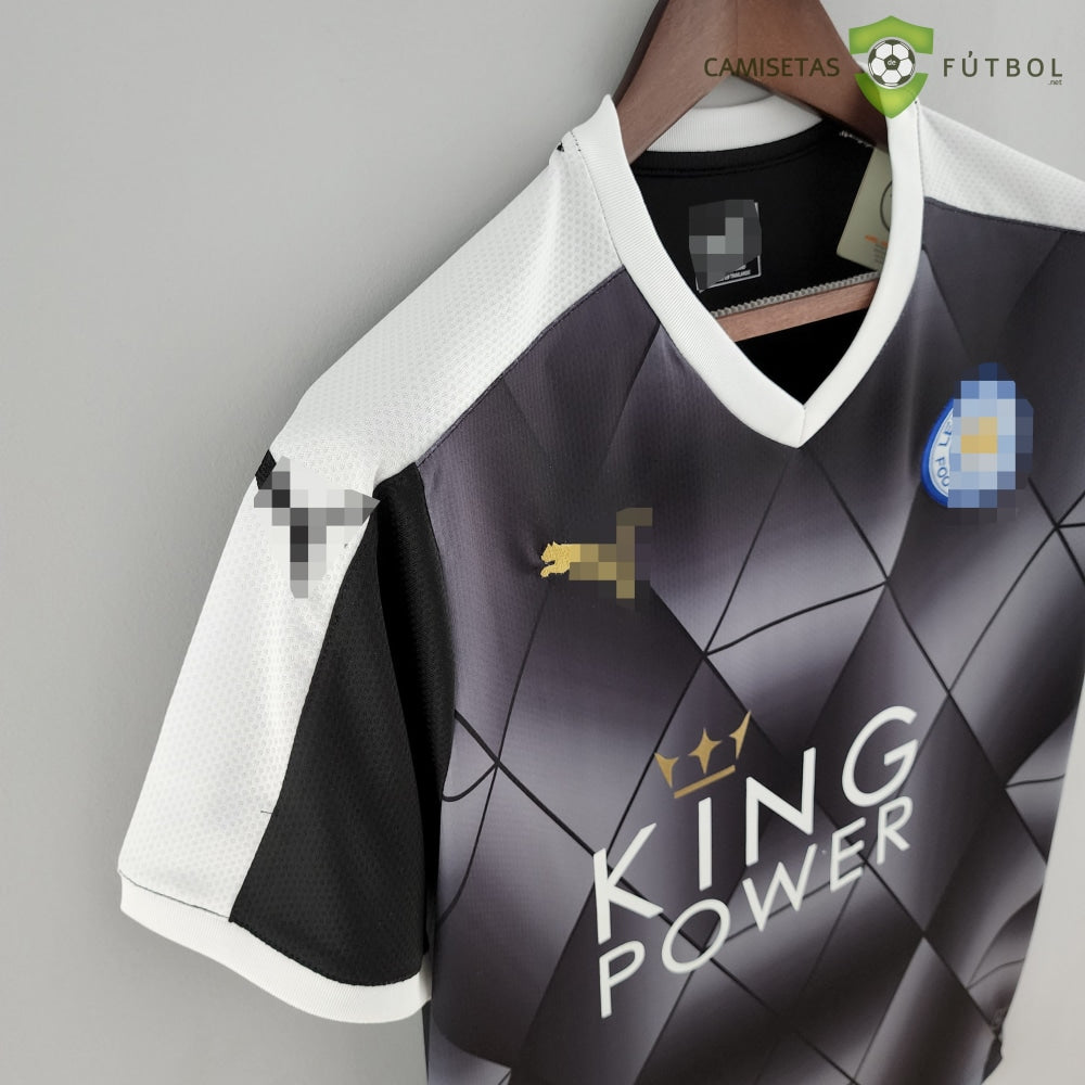 Camiseta Leicester City 15-16 Visitante (Versión Retro) Sin Personalización