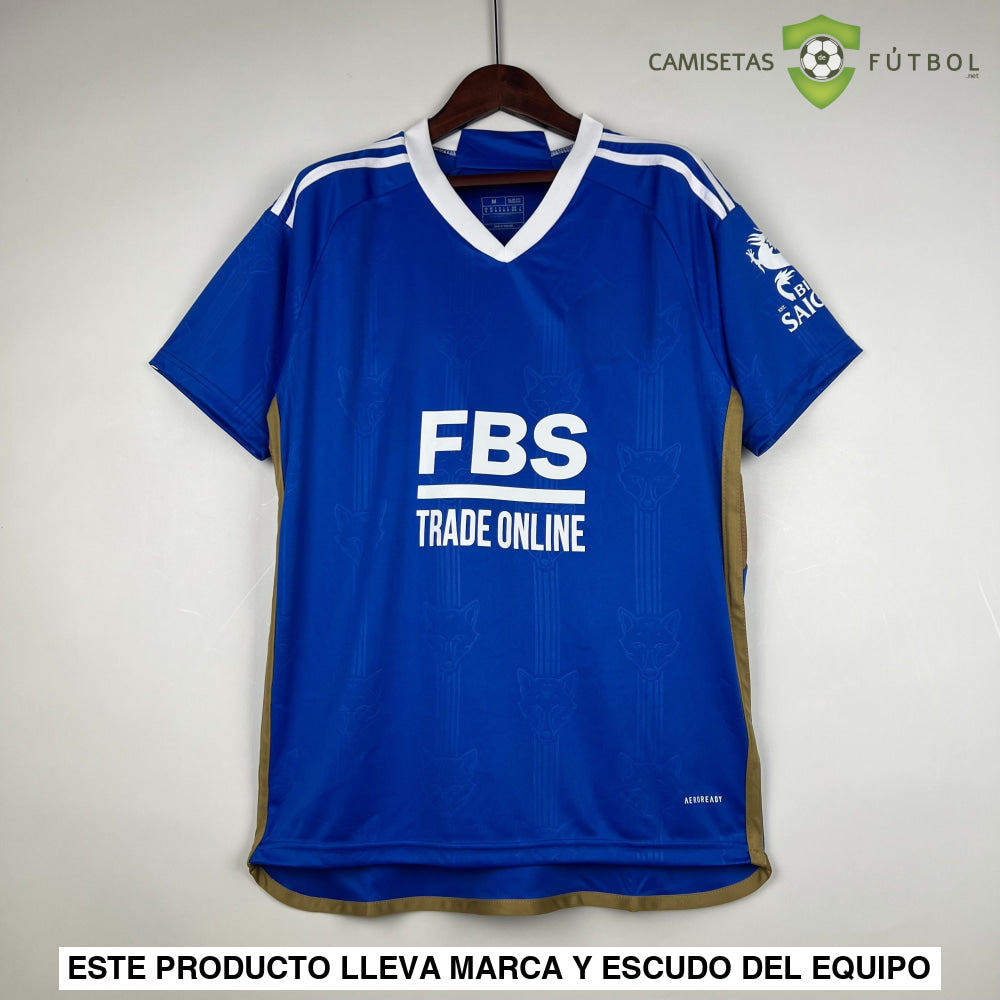 Camiseta Leicester City 23-24 Local Personalizado