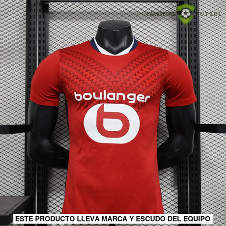 Maglia Lille 24-25 Home (versione Player) da calcio