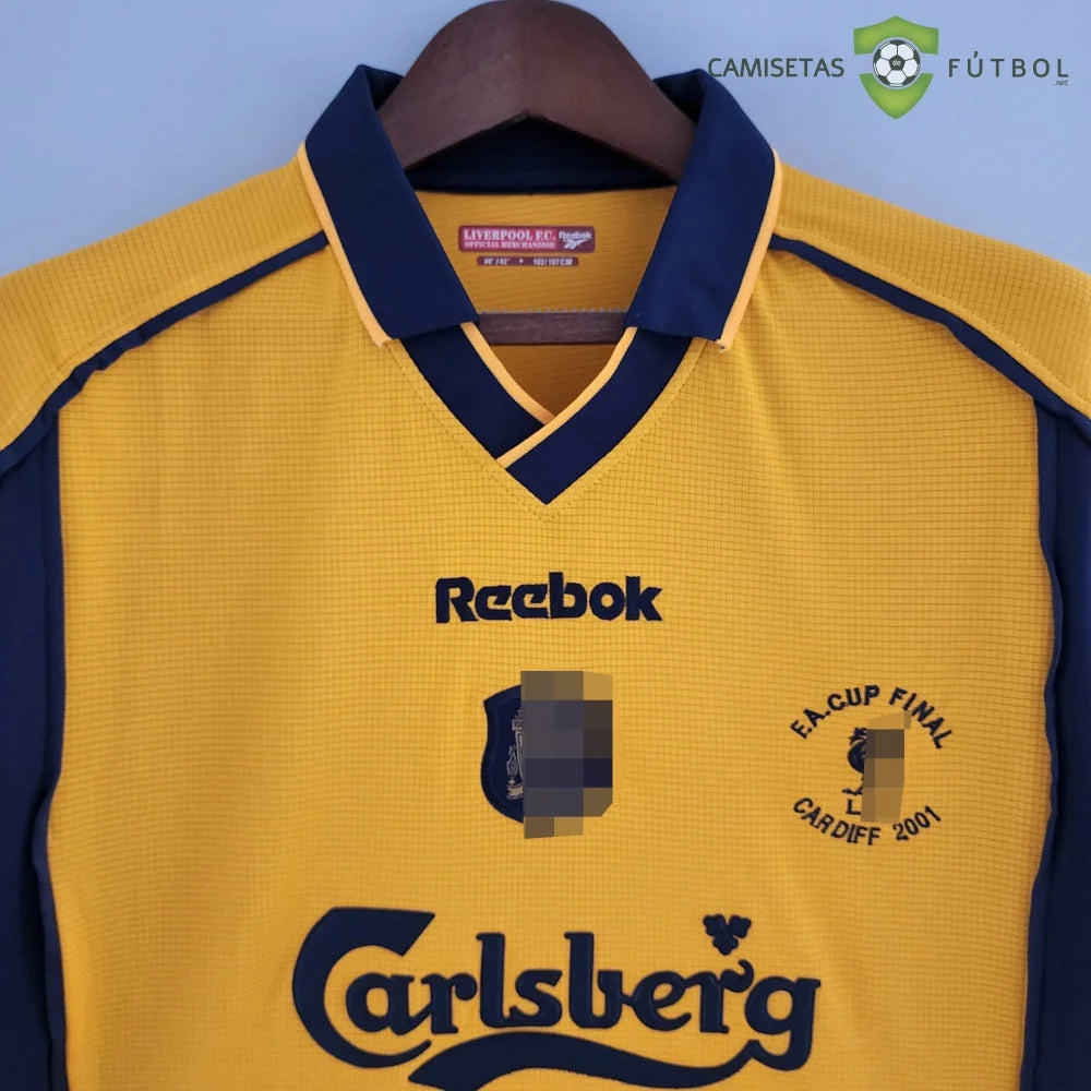 Maglia Liverpool 00-01 Away (versione Retro) senza personalizzazione
