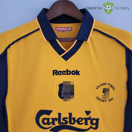 Maglia Liverpool 00-01 Away (versione Retro) senza personalizzazione