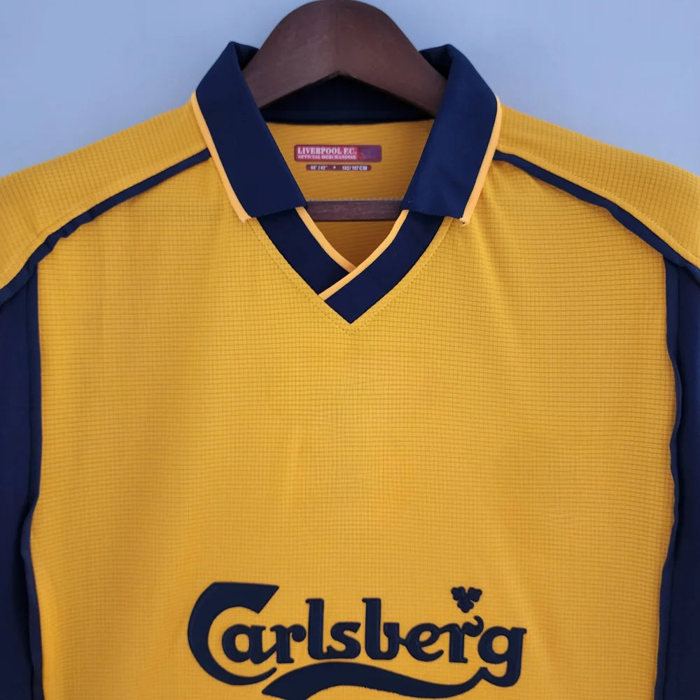 Maglia Liverpool 00-01 Away (versione Retro) Maglia Fan