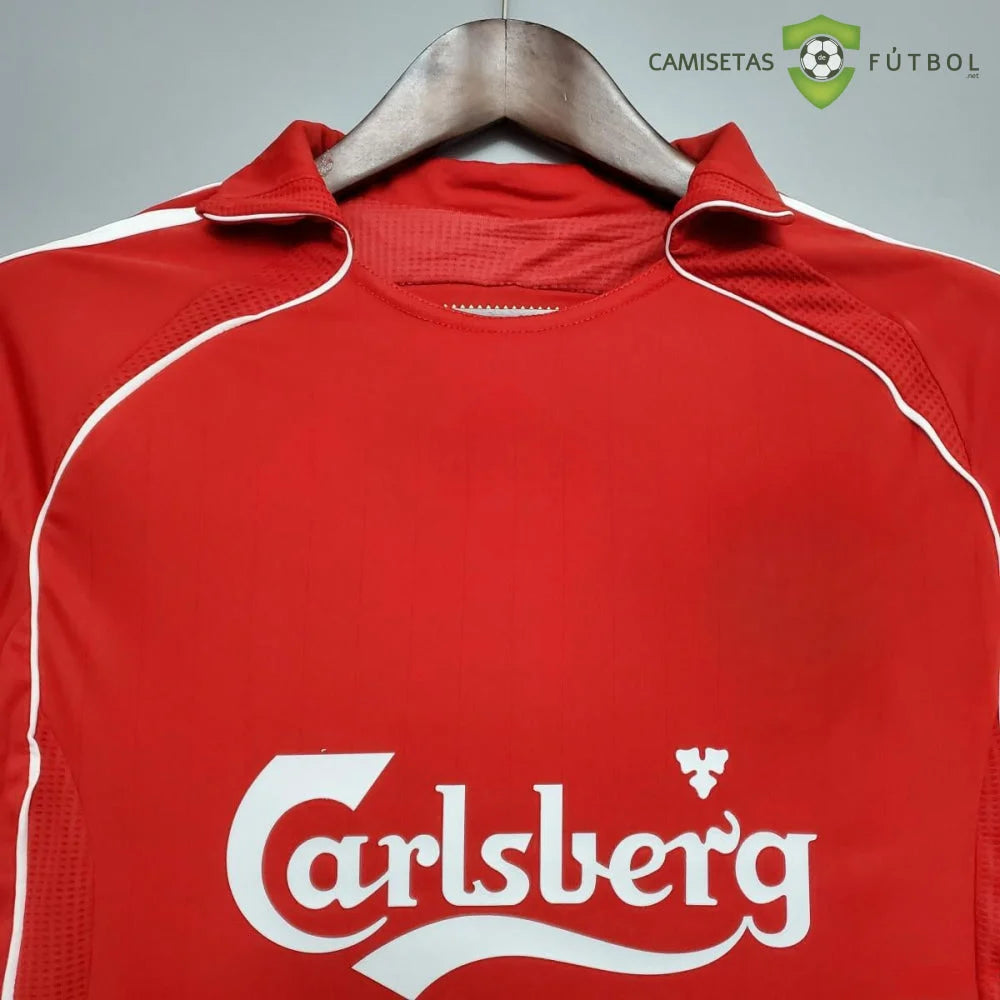Camiseta Liverpool 06-07 Local (Versión Retro) De Futbol