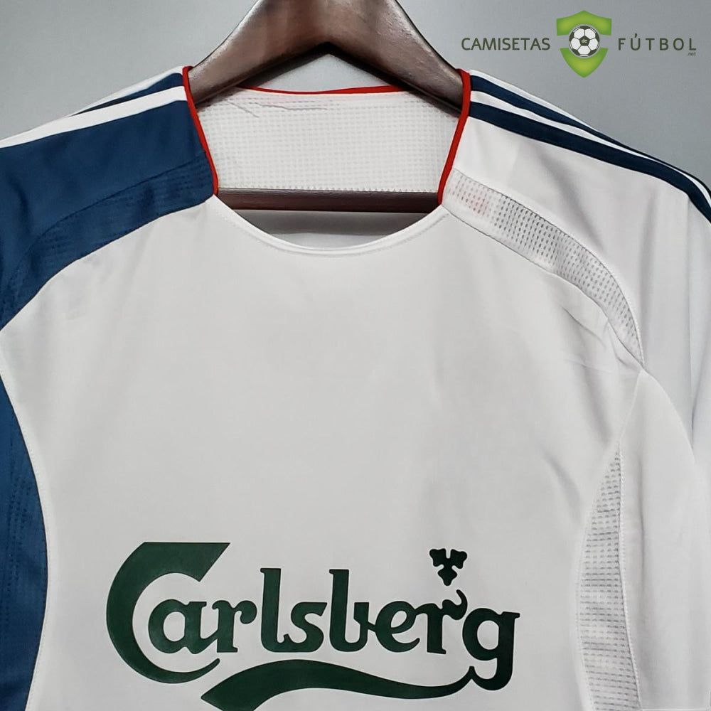 Camiseta Liverpool 06-07 Visitante (Versión Retro) De Futbol