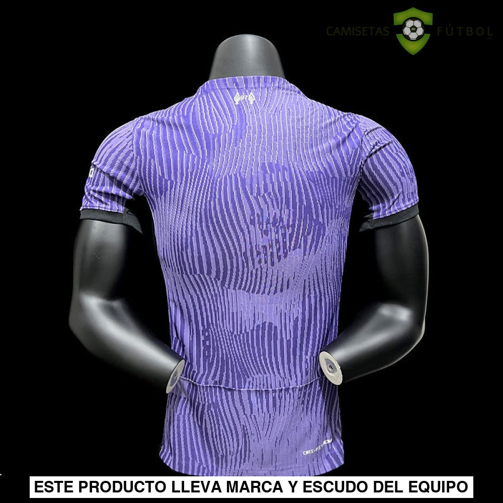 Camiseta Liverpool 23-24 3ª Equipación (Player Version) Parche Especial