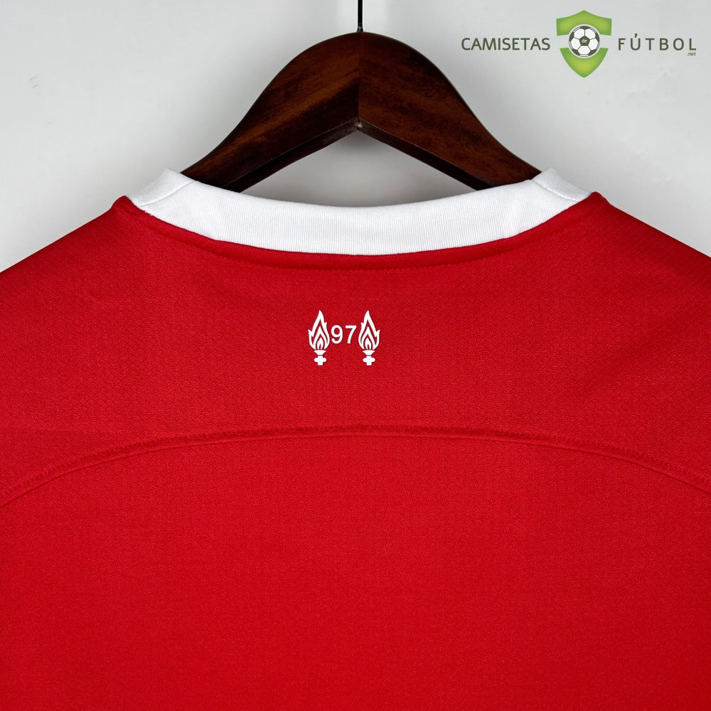 Camiseta Liverpool 23-24 Local Parche Especial