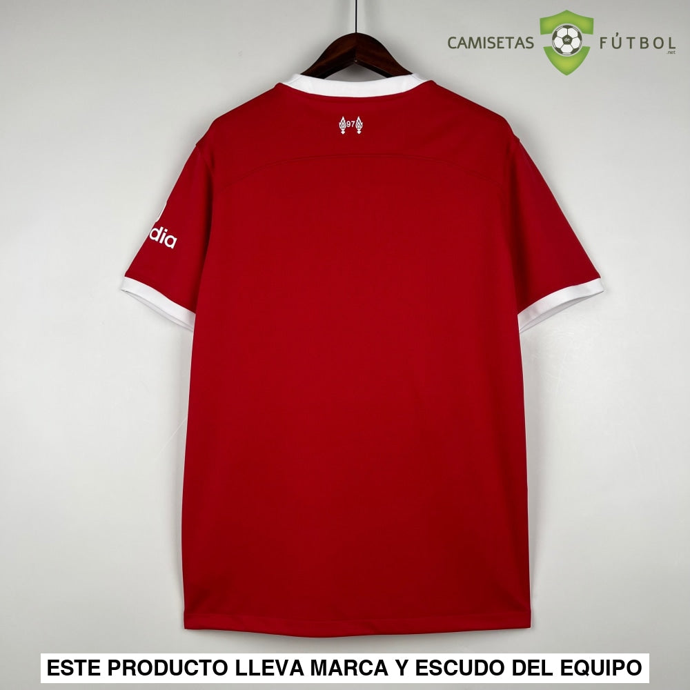 Camiseta Liverpool 23-24 Local Parche Especial