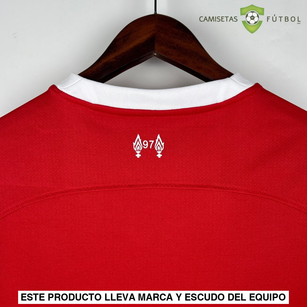 Camiseta Liverpool 23-24 Local Parche Especial