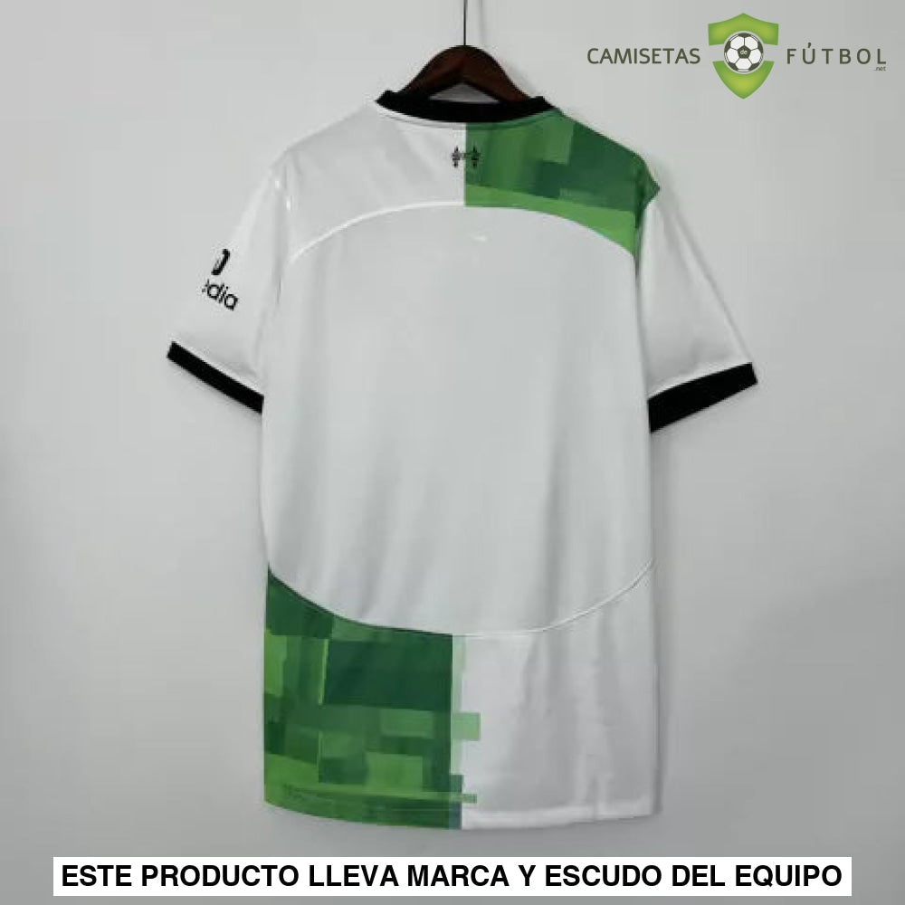 Camiseta Liverpool 23-24 Visitante Parche Especial