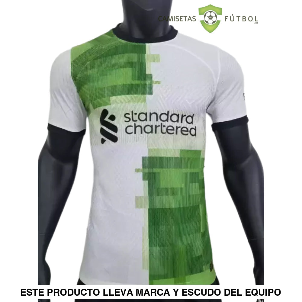 Camiseta Liverpool 23-24 Visitante (Player Version) Parche Especial