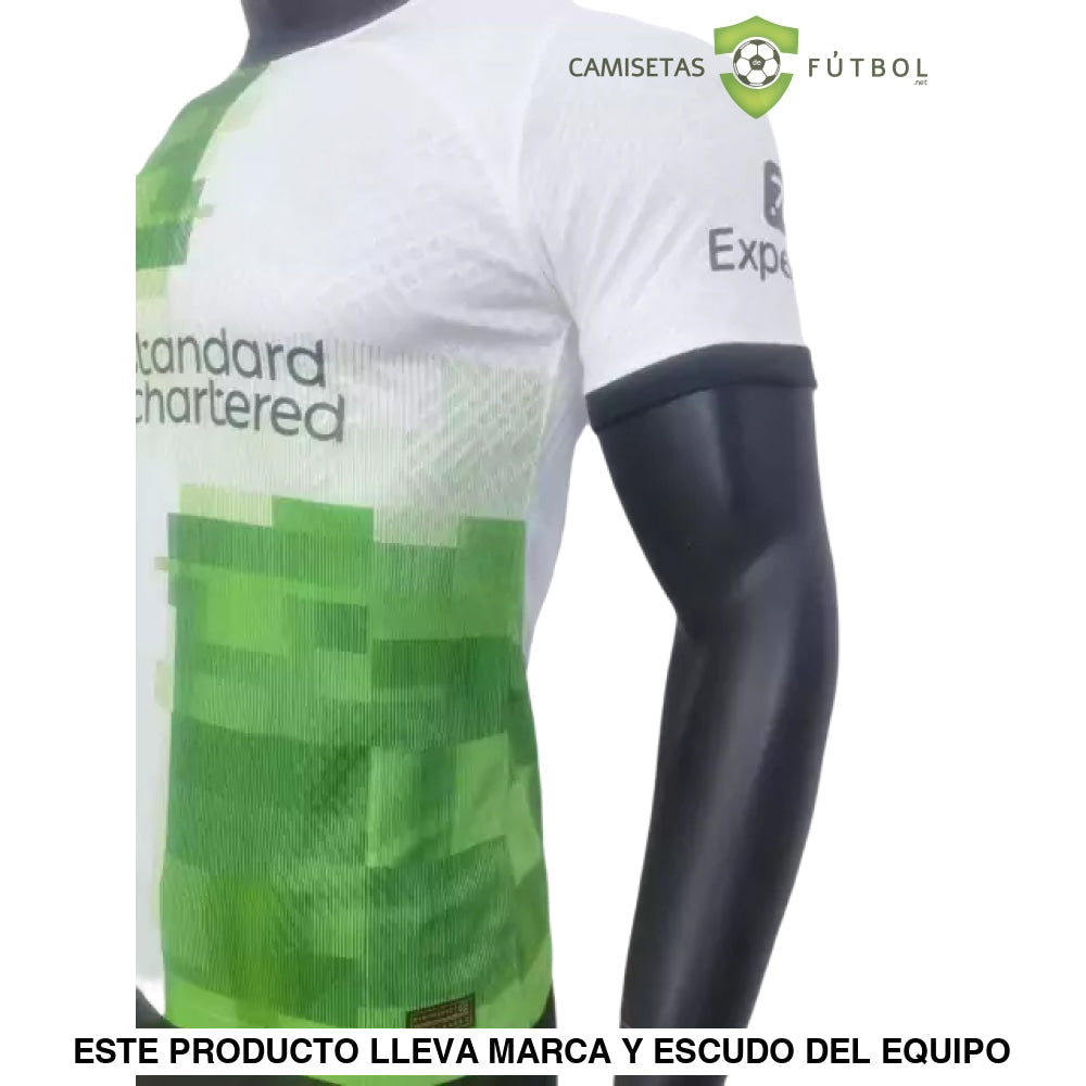 Camiseta Liverpool 23-24 Visitante (Player Version) Parche Especial