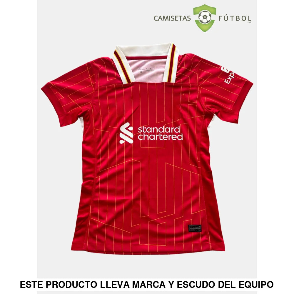 Camiseta Liverpool 24-25 Local Femenina De Futbol