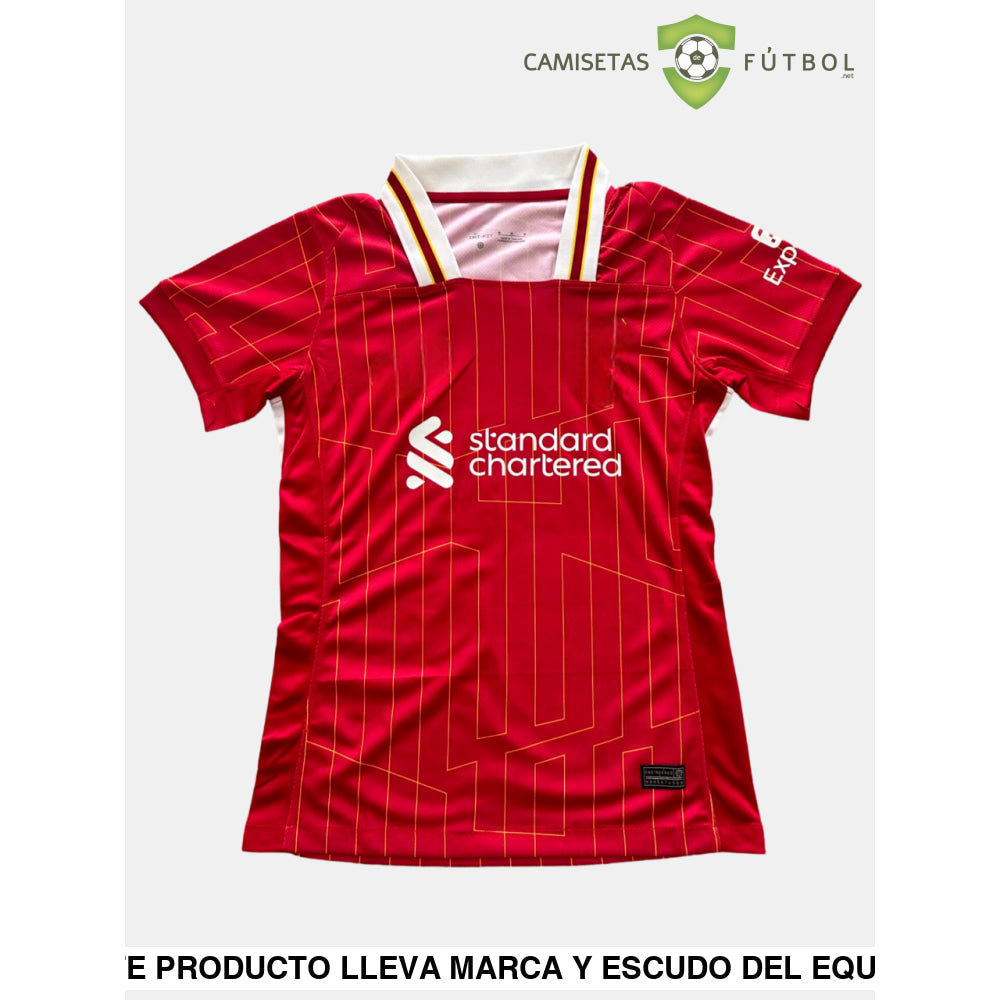 Camiseta Liverpool 24-25 Local Femenina De Futbol