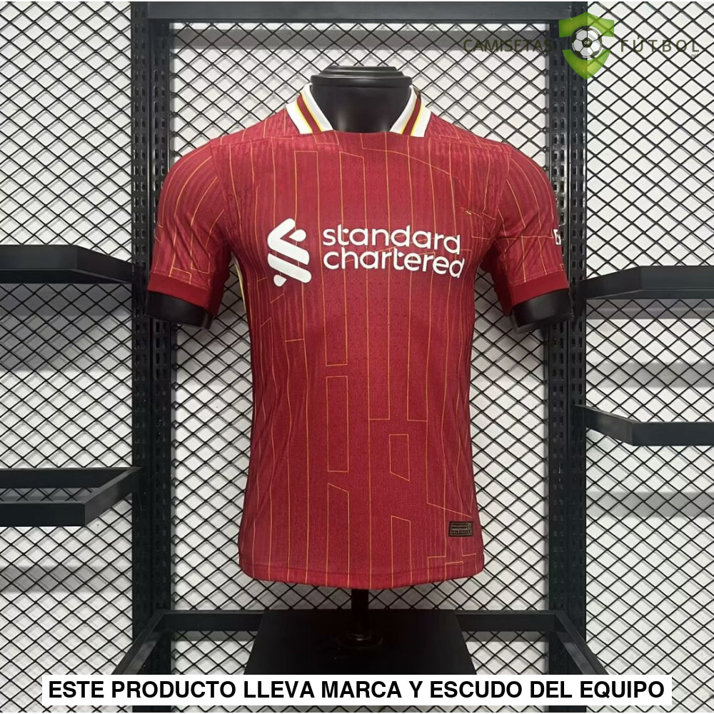 Camiseta Liverpool 24-25 Local (Player Version) De Futbol