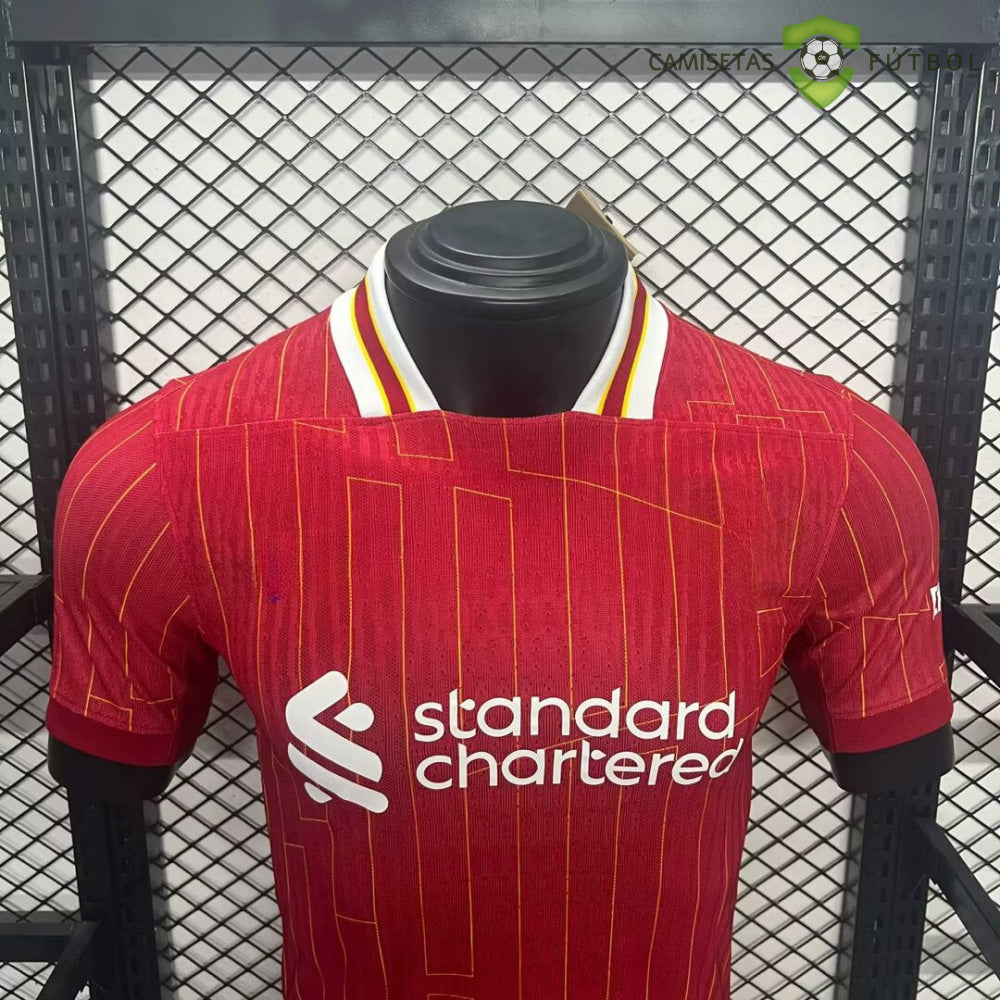 Camiseta Liverpool 24-25 Local (Player Version) De Futbol