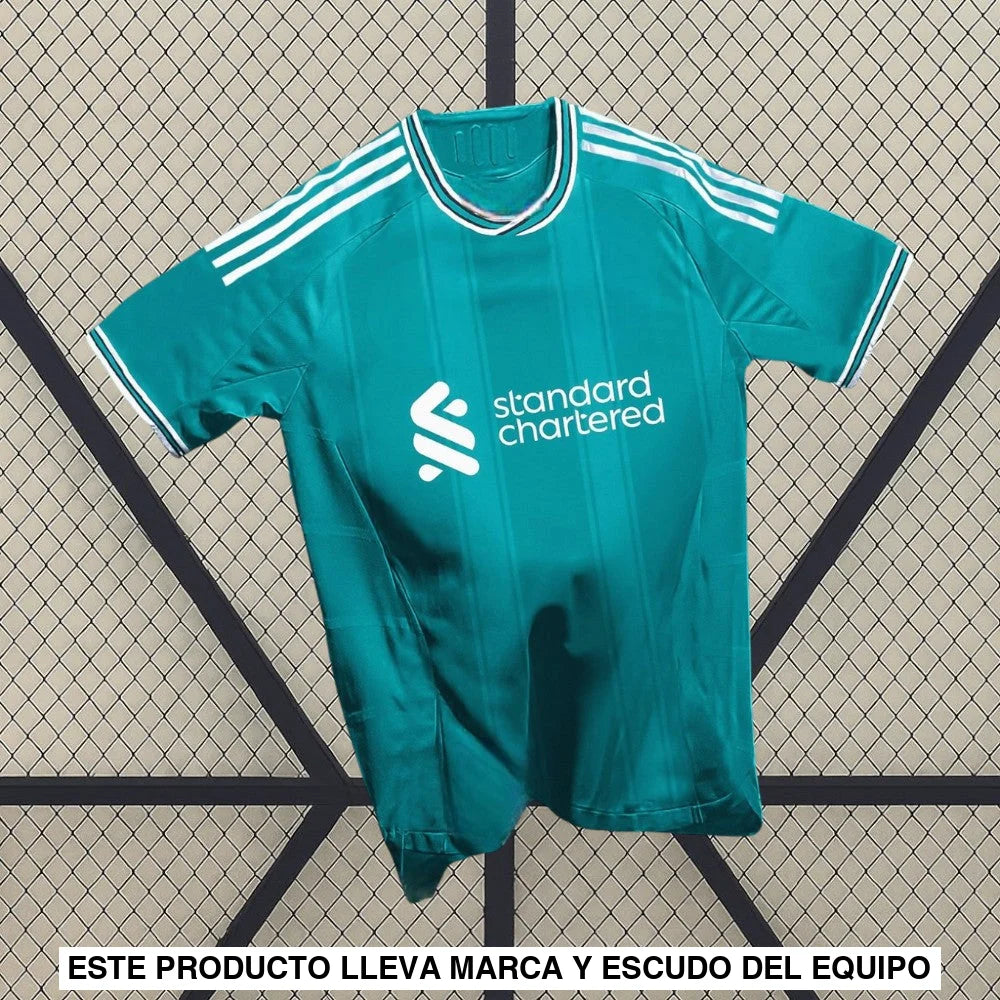 Camiseta Liverpool 25 26 3ª Equipacion Camiseta Fan