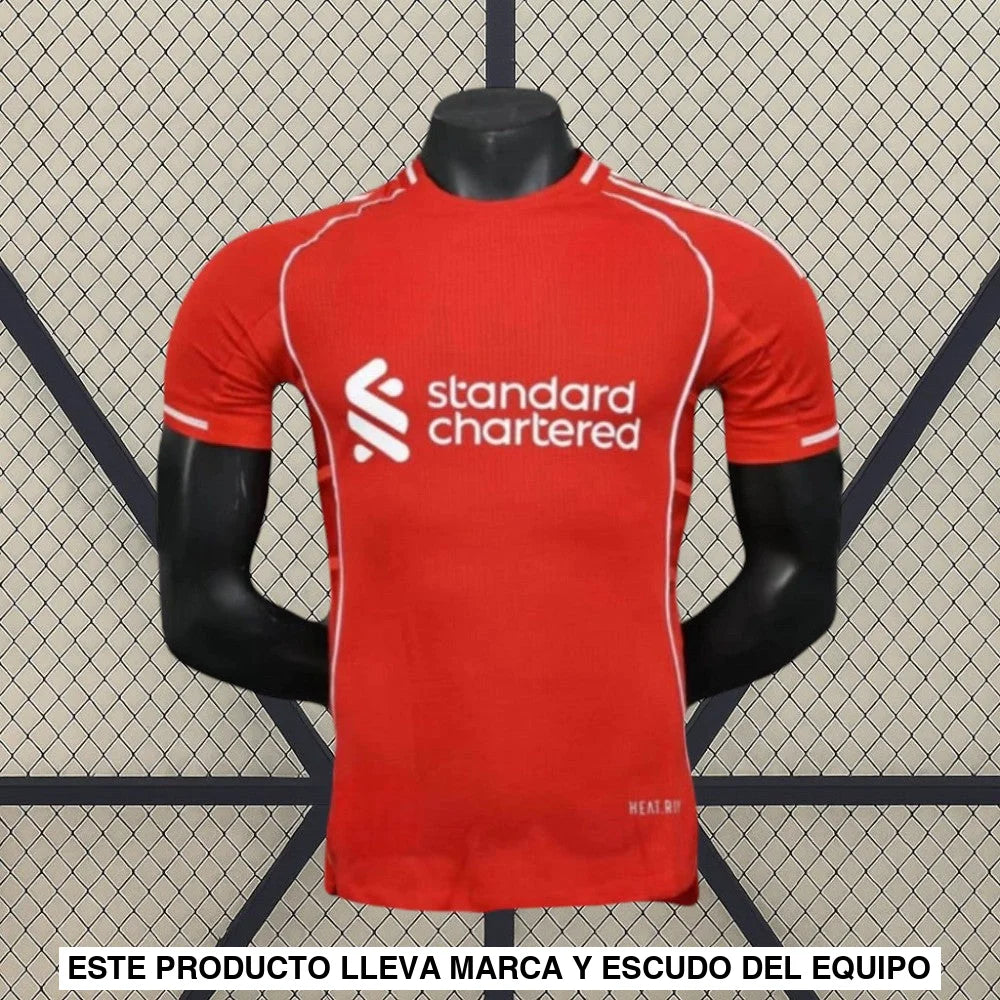 Camiseta Liverpool 25 26 Local (Player Version) Camiseta Player