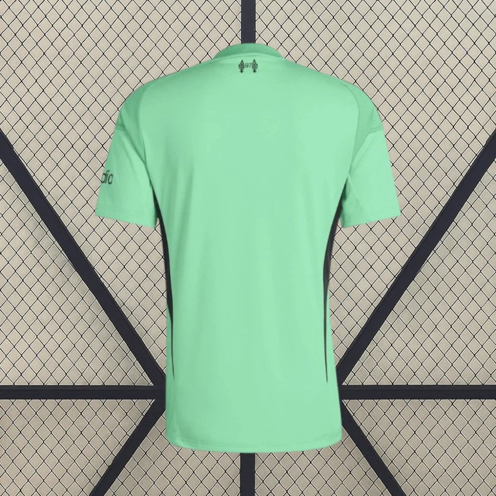 Camiseta Liverpool 25 26 Portero Verde Camiseta Fan