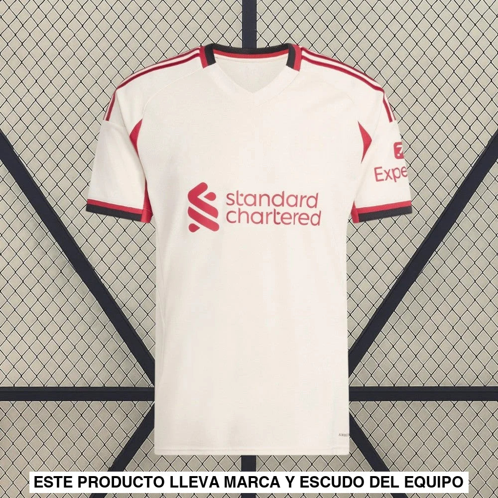 Camiseta Liverpool 25 26 Visitante Camiseta Fan