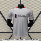 Camiseta Liverpool 25 26 Visitante (Player Version) Camiseta Player