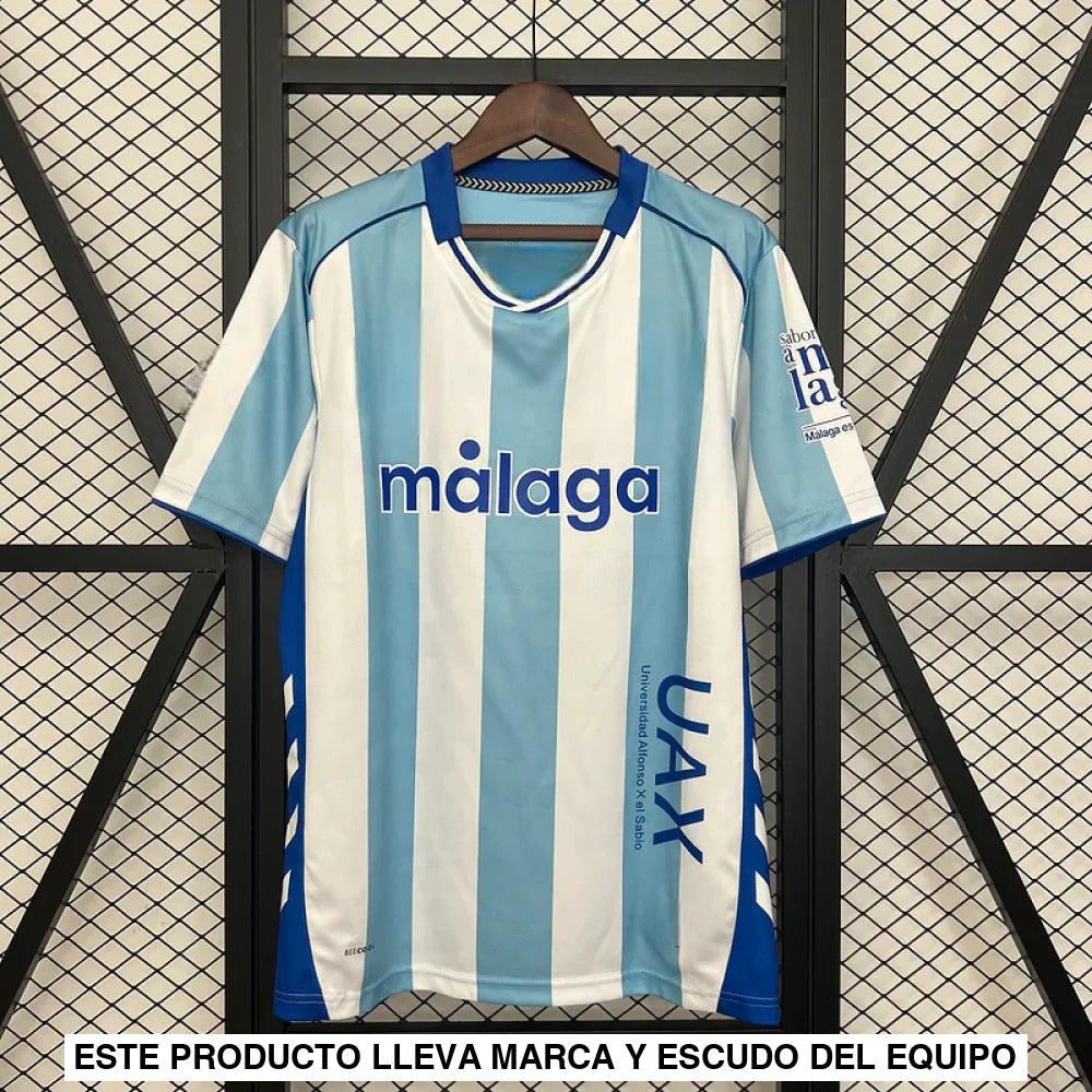 Camiseta Malaga 25-26 Local Camiseta Fan