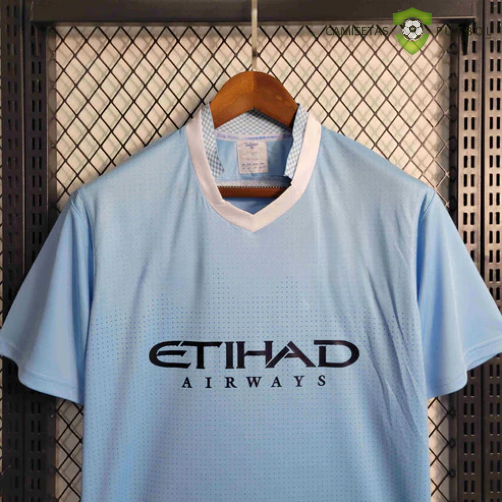 Camiseta Manchester City 11-12 Local (Versión Retro) De Futbol