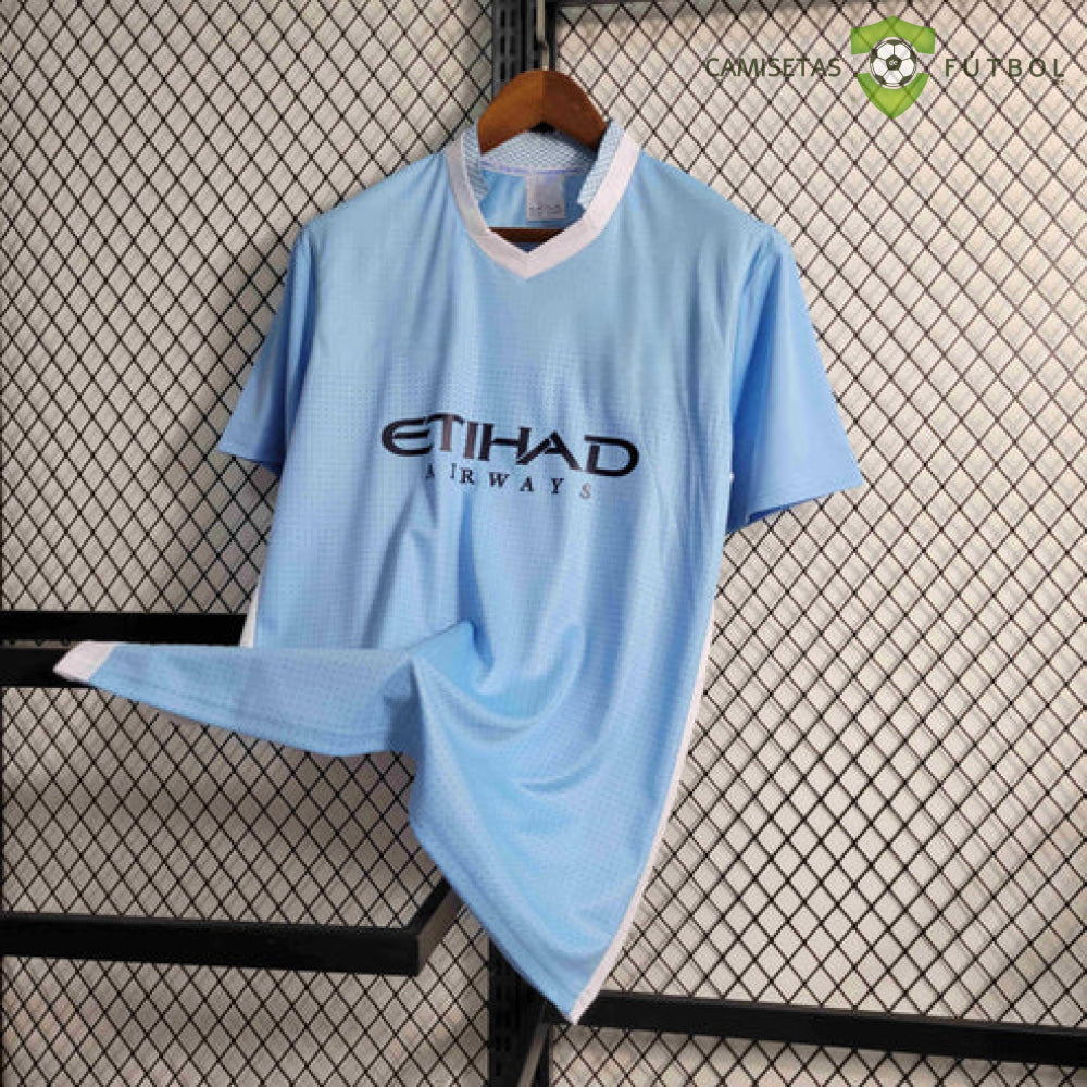 Camiseta Manchester City 11-12 Local (Versión Retro) De Futbol